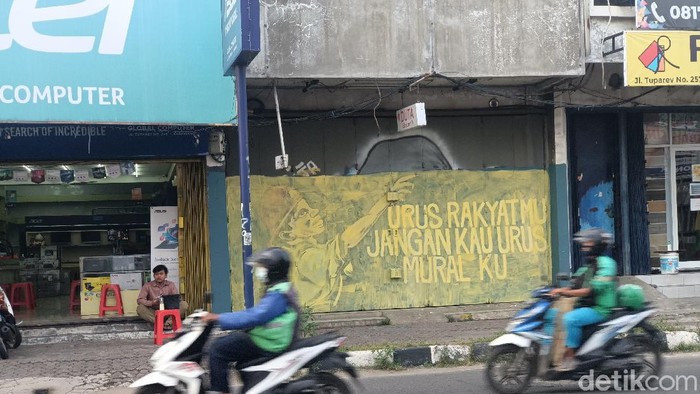 Mural di Karawang dihapus