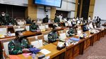 Panglima TNI, Wamenhan dan DPR Rapat Bahas Anggaran