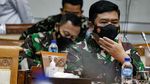 Panglima TNI, Wamenhan dan DPR Rapat Bahas Anggaran
