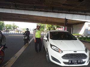 Polisi Gunakan Kamera e-TLE untuk Tilang Pelanggar Gage di Rasuna Said