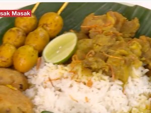 Masak Masak: Resep Nasi Gandul Khas Pati yang Berkuah Gurih Mantap