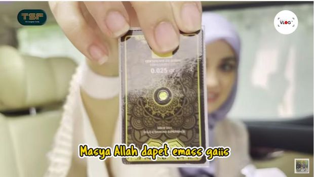 Shireen Sungkar bongkar souvenir dari Lesti Kejora-Rizky Billar