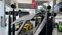 Adapun spesifikasi dimensinya, tinggi 1,77 m dan lebar 5,61 m. EHang 216 diklaim ideal untuk transportasi modern bagi masyarakat perkotaan. Foto: Dok. Prestige Image Motorcars
