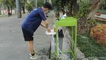 Tumpah Ruah Warga Bandung di Lapangan Gasibu
