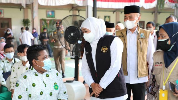 Vaksinasi Pelajar di Jatim Terus Digalakkan
