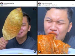 Wow! Telur Gulung Rp 150 Ribu Ini Dibuat Selama 3,5 Jam