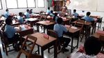 Antusias Siswa di Boyolali Bisa Sekolah Lagi Saat Uji Coba PTM
