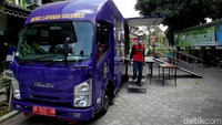 Yogyakarta menyediakan layanan mobil vaksinasi COVID-19 untuk warga di kawasannya, Kamis (2/9/2021).