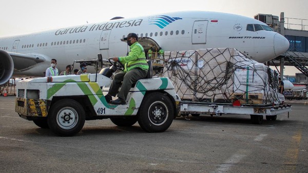 Vaksin COVID-19 Tahap ke-48 Mendarat di Indonesia