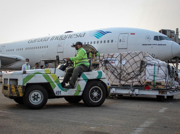 Vaksin COVID-19 Tahap ke-48 Mendarat di Indonesia