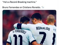 Ronaldo Ukir Rekor 111 Gol, Netizen: Luar Biasa