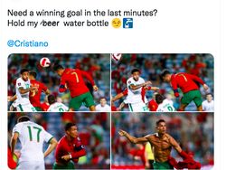 Ronaldo Ukir Rekor 111 Gol, Netizen: Luar Biasa