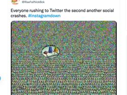 Instagram Down Jadi Bahan Meme Kocak