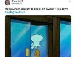 Instagram Down Jadi Bahan Meme Kocak