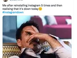Instagram Down Jadi Bahan Meme Kocak