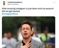 Meme Instagram down