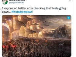 Instagram Down Jadi Bahan Meme Kocak