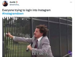 Instagram Down Jadi Bahan Meme Kocak
