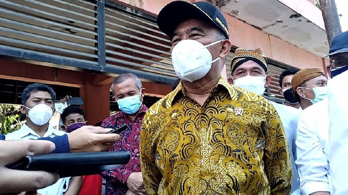 Menko PMK Muhadjir Effendy di Solo, Kamis (2/9/2021).