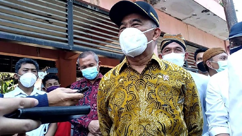 Menko PMK Muhadjir Effendy di Solo, Kamis (2/9/2021).