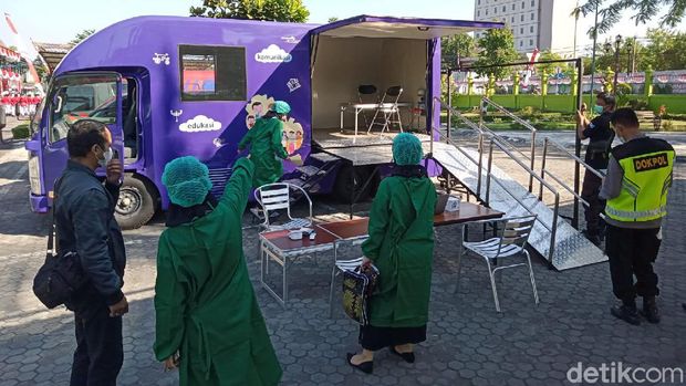 Mobil vaksinasi Kota Yogyakarta