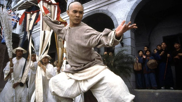 Penampilan Jet Li sebagai Wong Fei Hung di Once Upon a Time In China 2.