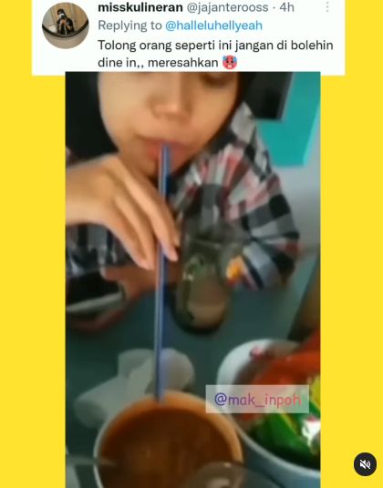 5 Aksi Menjijikkan Orang Meludahi Makanan, Cuanki hingga Sambal