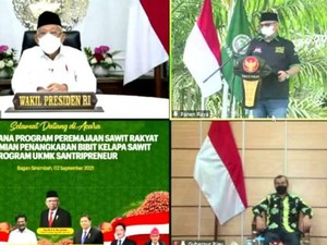 Petani Minta Wapres Maruf Bangun Pabrik Kelapa Sawit di Riau