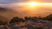 Soudah merupakan kawasan di puncak tertinggi Arab Saudi. Letaknya di atas 3.000 mdpl. (Visit Saudi)
