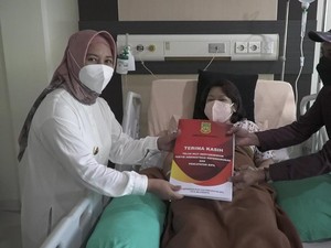 3 Bayi Kembar di Mojokerto Langsung Dapat Akta-KIA dari Wali Kota