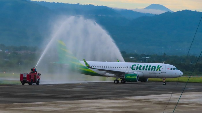 Pesawat Citilink di Palu