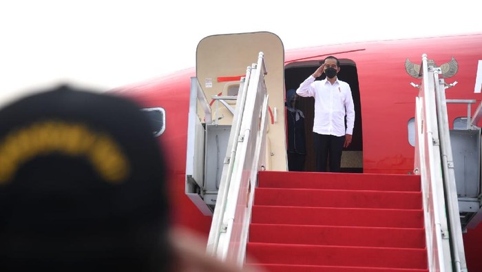 Presiden Jokowi Bertolak ke Lampung