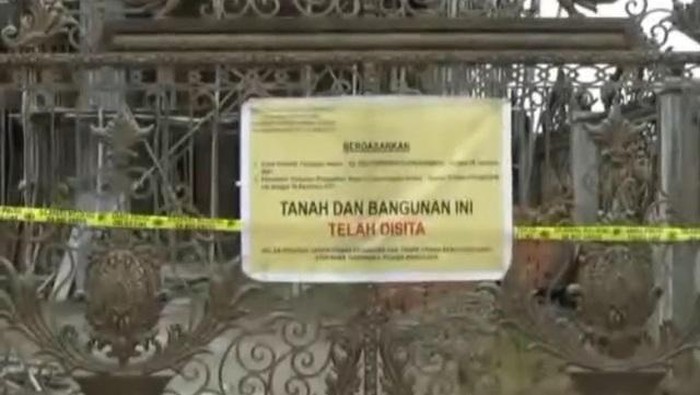 Rumah mewah eks manager Kimia Farma di Sumsel disita (dok. Istimewa)