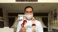 Ini dia penampakan Saipul Jamil. Foto: Hanif/detikHOT