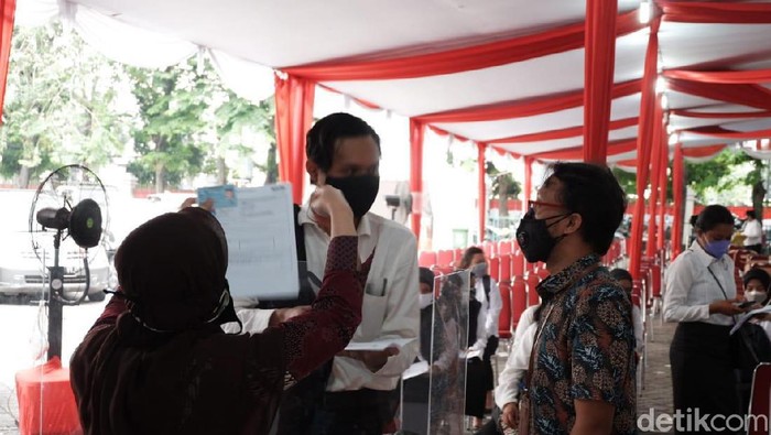 SKD CPNS Hari Pertama/Siti Fatimah-detikcom