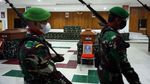 4 TNI yang Gugur Diserang KST Disemayamkan di Makorem Sorong