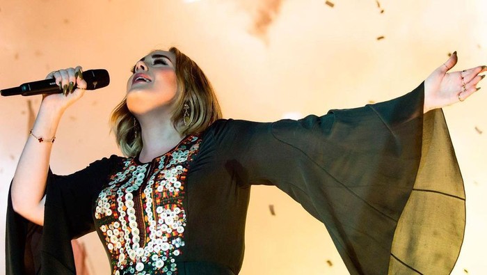 Adele di majalah US Vogue