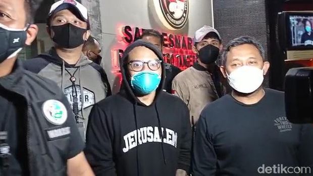Coki Pardede di Polres Metro Tangerang Kota