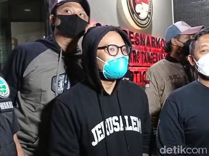 Coki Pardede Coki Pardede di Polres Metro Tangerang Kota