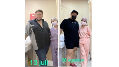 10 Selebriti yang Sukses Diet Turunkan BB Puluhan Kilogram