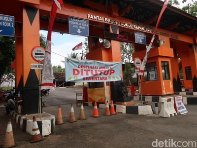Foto: Wisatawan Disuruh Pulang dari Pantai Baron