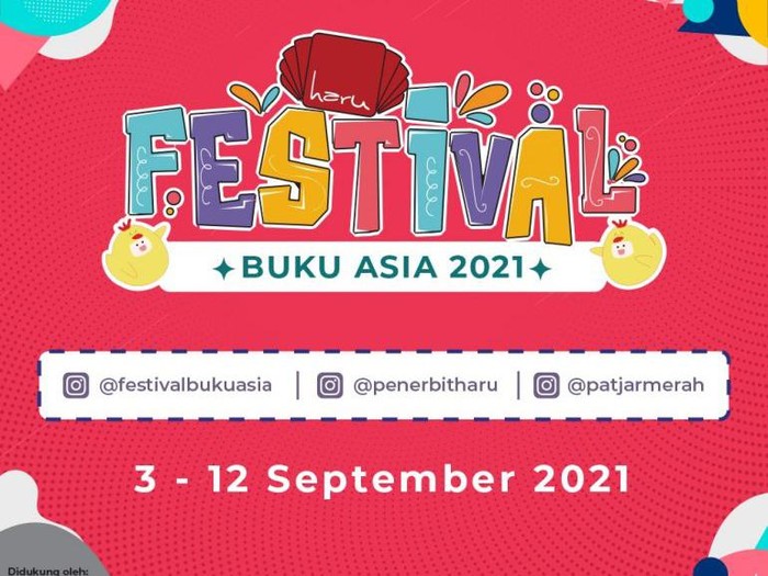 Festival Buku Asia 2021 Digelar 3-12 September 2021