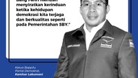 Sementara itu, Ketua Bappilu Partai Demokrat, Kamhar Lakumani mengaitkan kritik Fahri ini dengan kerinduan akan demokrasi di era pemerintahan SBY.