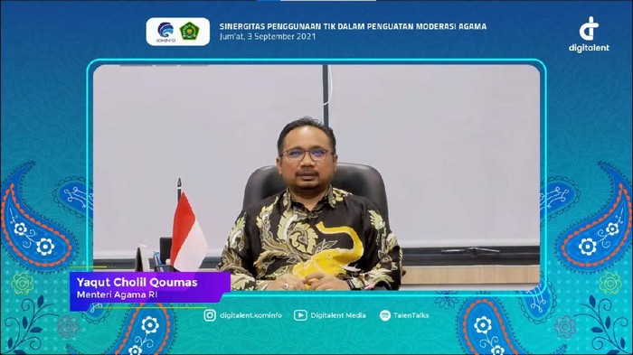 Kominfo dan Kemenag menggelar program Digital Talent Scholarship 2021. Ini foto-fotonya!