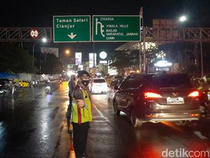 Arah Puncak Macet, Sistem Ganjil-Genap Berlaku Malam Ini