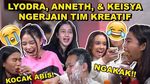 Masuk Nominasi Wanita Tercantik Dunia, Ini Pose Imut Lyodra Ginting Saat Makan Kue