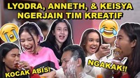  Terakhir, Lyodra dan beberapa finalis Indonesian Idol lainnya sempat makan bareng hingga membuat konten video yang tak kalah lucu.  Foto: Instagram @lyodraofficial
