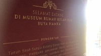 Kedatangan Sandiaga ke Museum Buya Hamka itu sekaligus untuk mengunjungi Kawasan Sungai Batang yang masuk dalam daftar 50 nominator Anugerah Desa Wisata Indonesia (ADWI) 2021. 