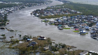 Penampakan Banjir Akibat Badai Ida yang Tewaskan Puluhan Orang di AS