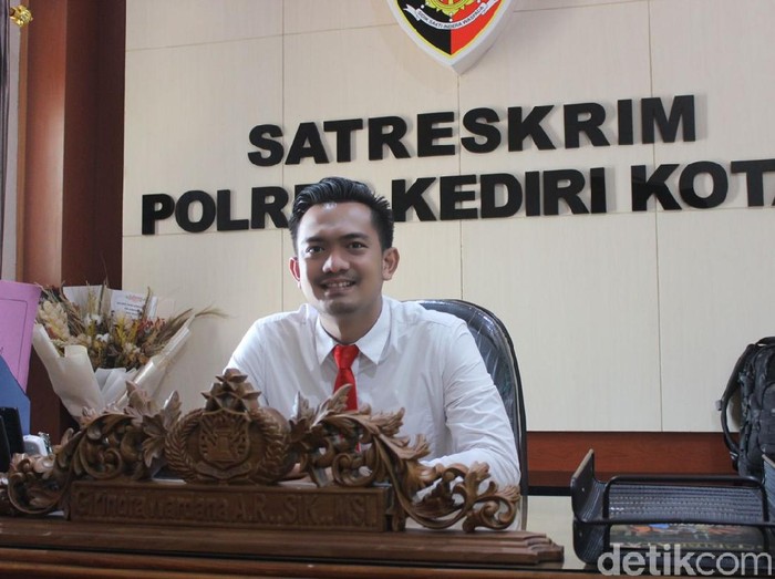 Kasat Reskrim Polres Kediri Kota AKP Girindra Wardhana